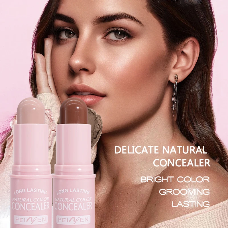 Durable concealer, which can keep makeup on, waterproof and sweat proof, creates a natural look and an ideal gift for girls