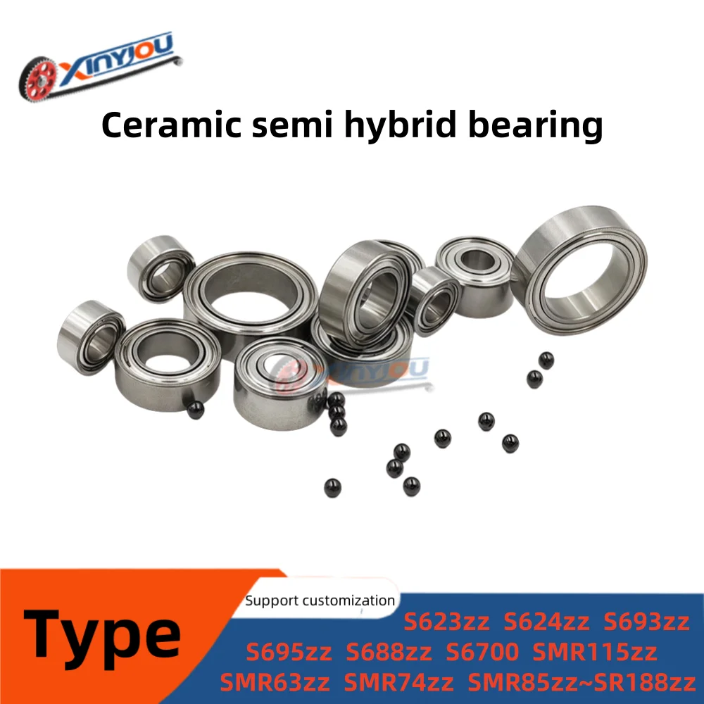 

s623 624 688 693zz MR115 117 128 Керамические подшипники для рыболовной катушки, детали для обновления спиннинговой катушки Baitcast, ABEC 7, плавная рыбалка