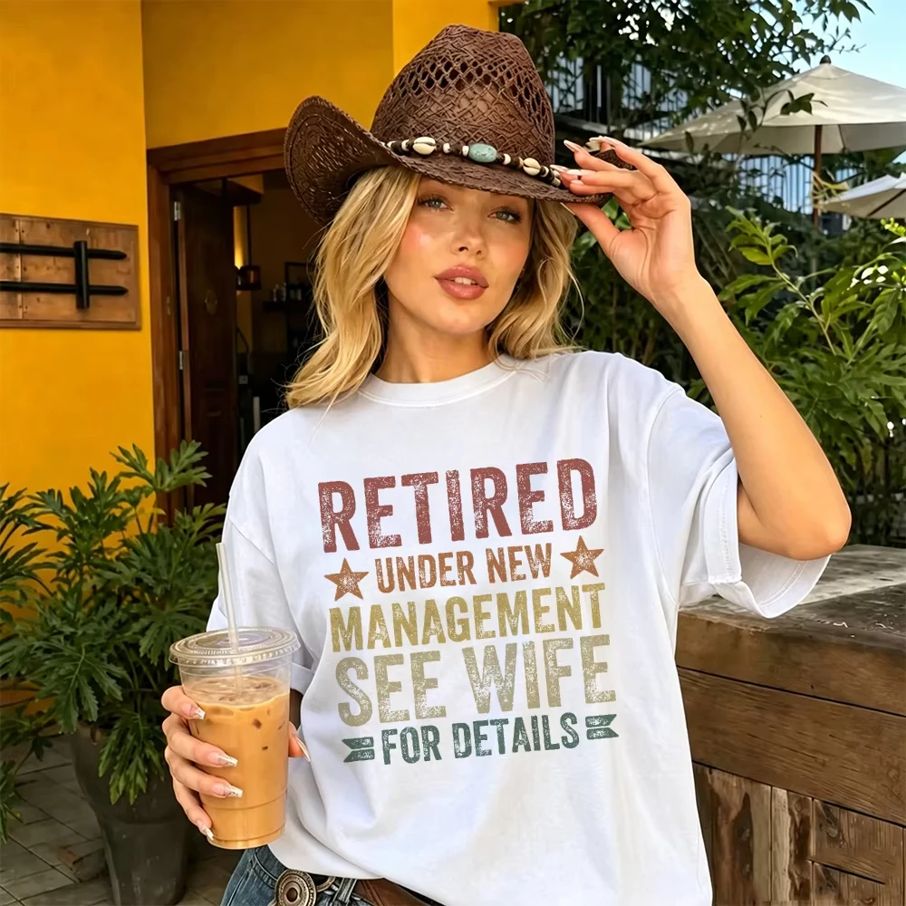 Western Cowboy Hat Style Typography Men T-Shirt Rodeo Country Music Tee Top Outdoor Party Shirt Vintage Gift for Cowboy Dad