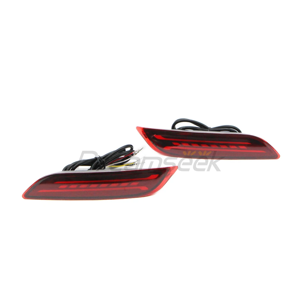 LED Reflector Rear Bumper Tail Light For Toyota Camry XV70 2018 2019 2020 2021 2022 2023 Brake Fog Lamp W/ Dynamic Turn Signal