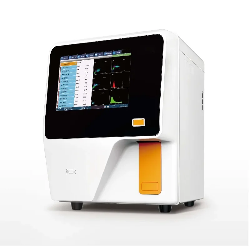 

Laboratory Vet Fully Automatic 3/5 Part Human Blood Analyzer CBC Machine Portable Blood Hematology Analyzer