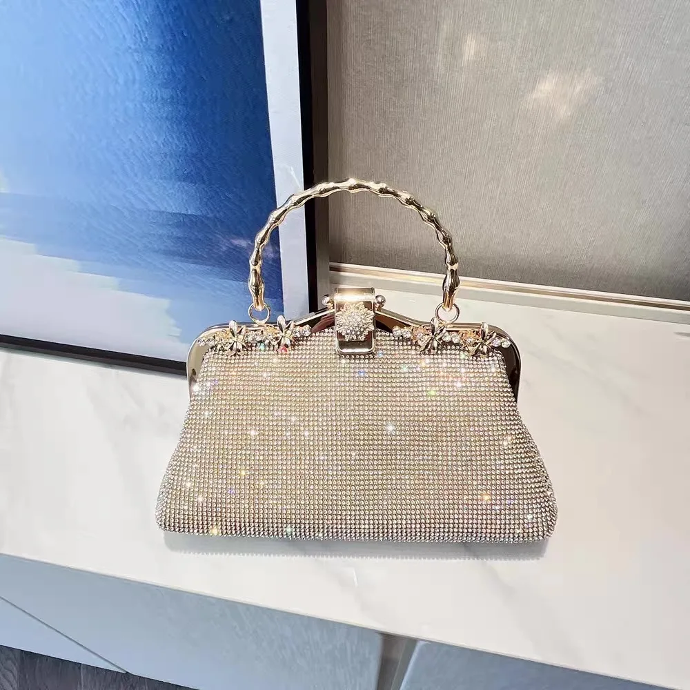 

Женская сумка-клатч со стразами, новинка 2025, сумка для матери, банкетная сумка Cheongsam