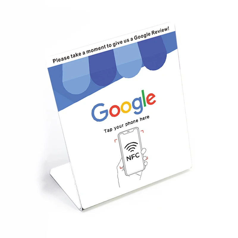 Подставка NFC для Google Reviews Instagram