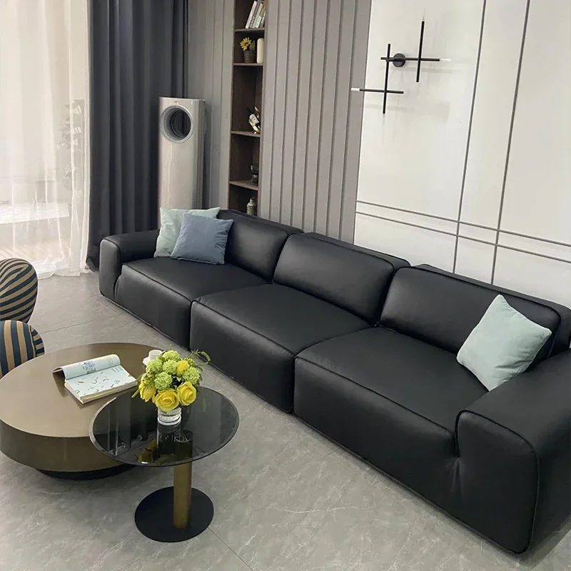 

Leather Modern Living Room Sofas Luxury Sectional Designer Nordic Living Room Sofas Minimalist Europe Woonkamer Banken Furniture