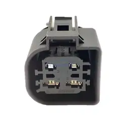 Juego 1/5/10 para conjunto de enchufe de conector de 4 vías Compatible con bomba de agua eléctrica Pierburg CWA400 0090-659