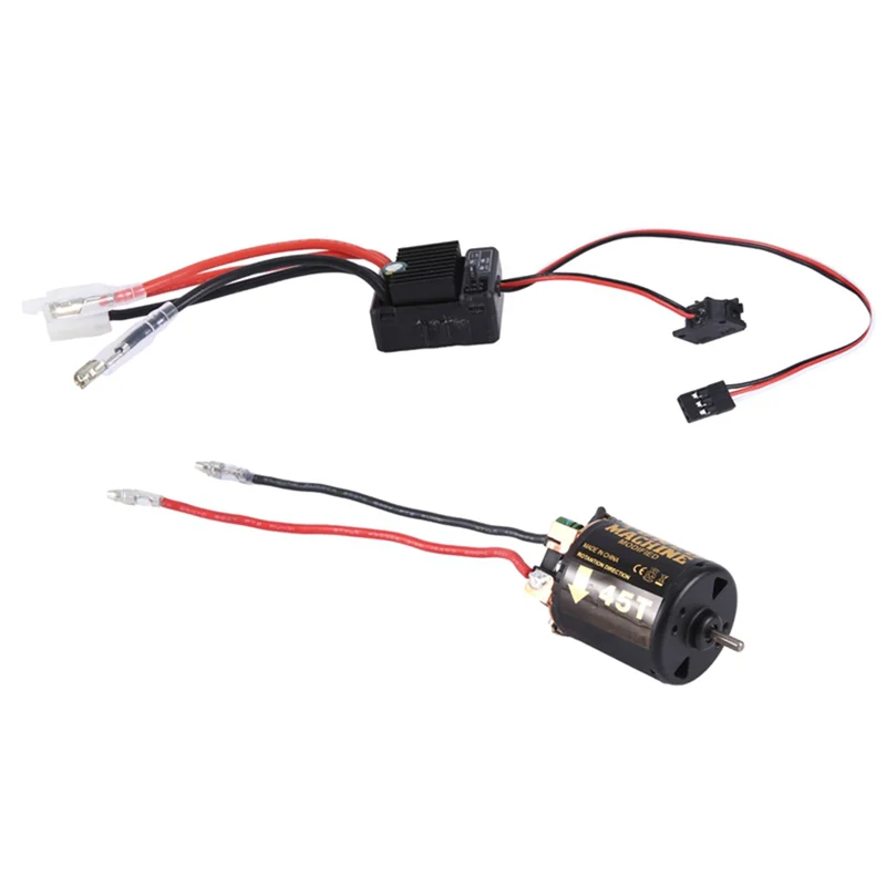 

B78B-540 Матовый двигатель с 1060 Матовый ESC 60A 2-3S Lipo Водонепроницаемый электрический регулятор скорости для RC 1/10 Гусеничный автомобиль