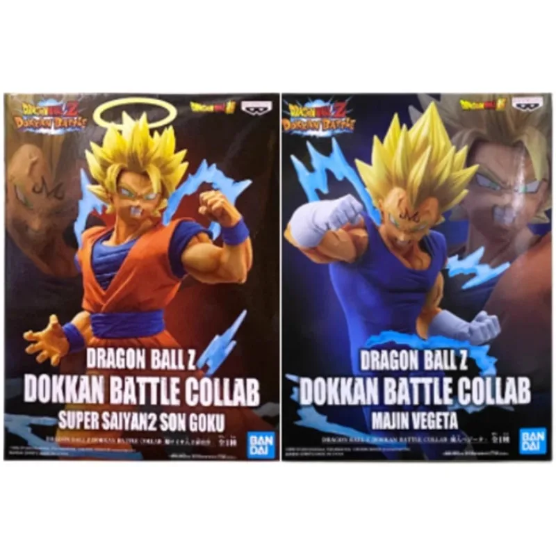 Bandai Original Dragon Ball Anime Figure Son Goku Vegeta IV Demonization Action Figure Toys for Kids Gift Collectible Model