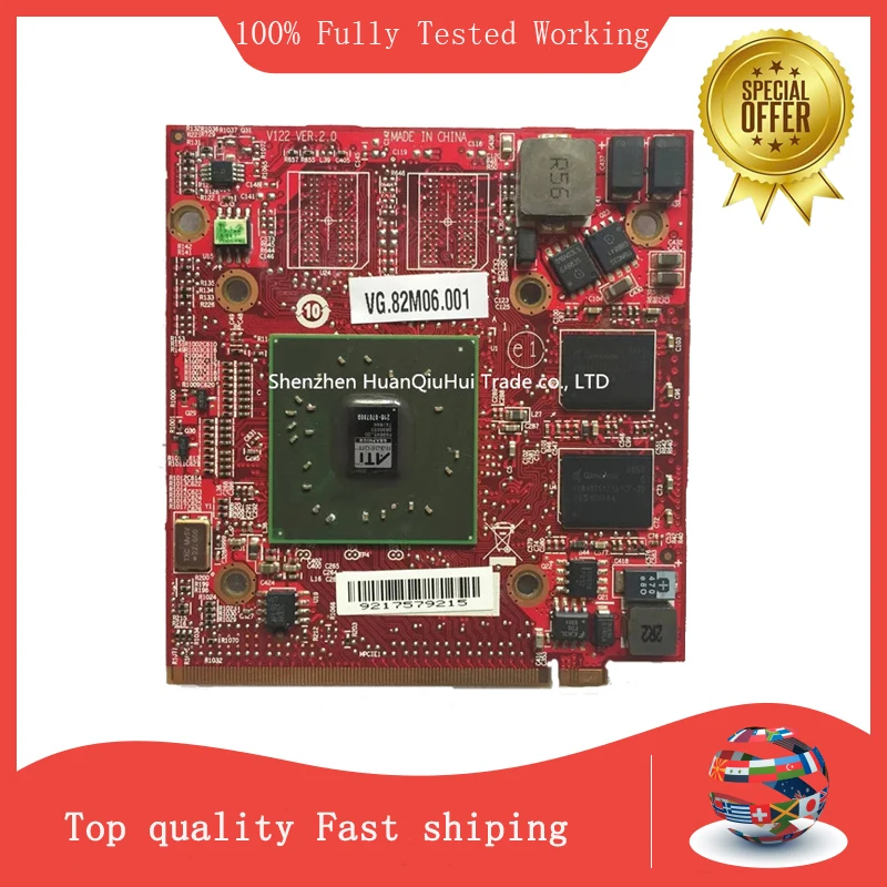 For ACER 4520 4720 5920 5520 7720 5930G VG.8PG06.005 Laptop graphics Card VGA Video Card HD3400 HD3470 256MB 216-0707009