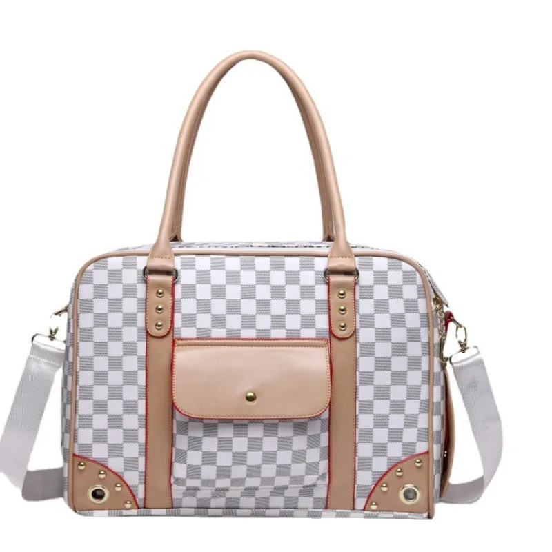 Bolso de Transporte Portátil con Relieve para Perros Pequeños, Bolso de Transporte para Gatos, para Teddy, Pomeranian, Poodle, Aprobado por Aerolíneas