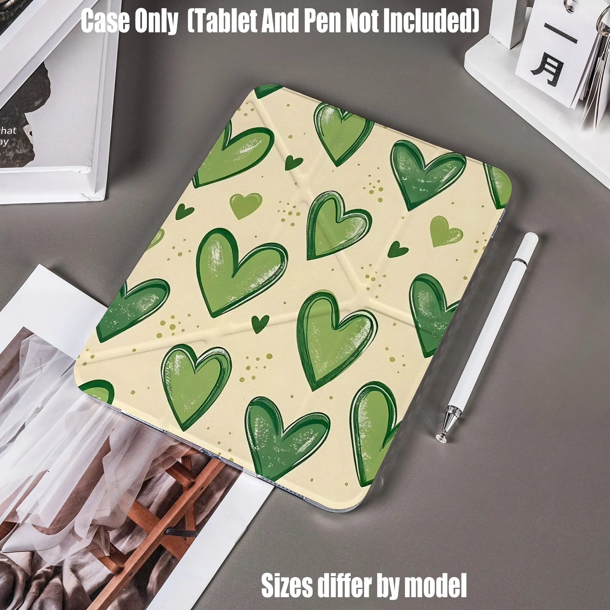 Slim Fit Premium TPU Tablet Cover, Shockproof Durable Lightweight Protective Case for iPad Samsung Huawei Honor Redmi Xiaomi