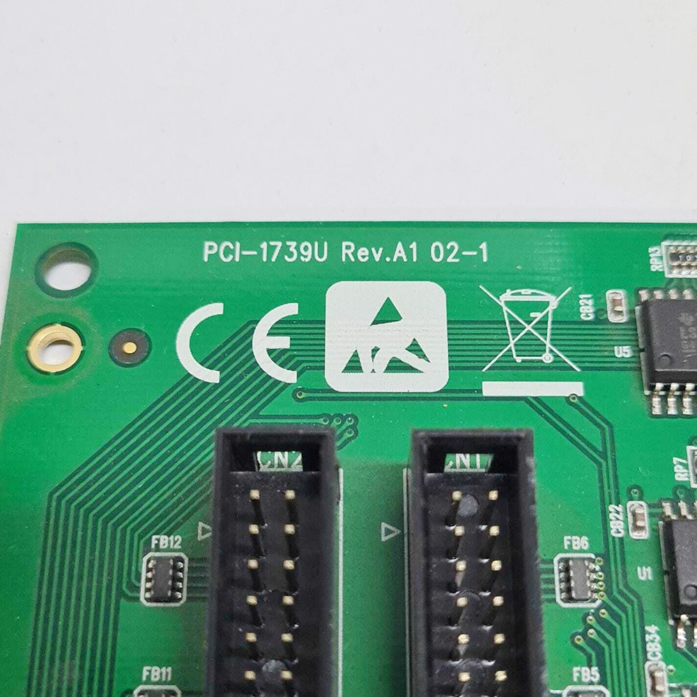 Isolation Relay 48-Channel TTL Digital Input/Output Card Data Capture Card For Advantech PCI-1739U REV.A1
