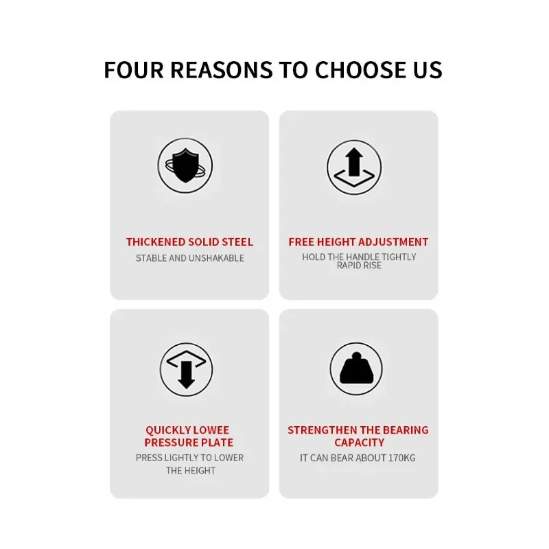 Labor-Saving Handle, Construction Jack, Wall Tile Locator, Multi-Function Lifting Device, Panel Lifting Cabinet Jack, Load 170KG