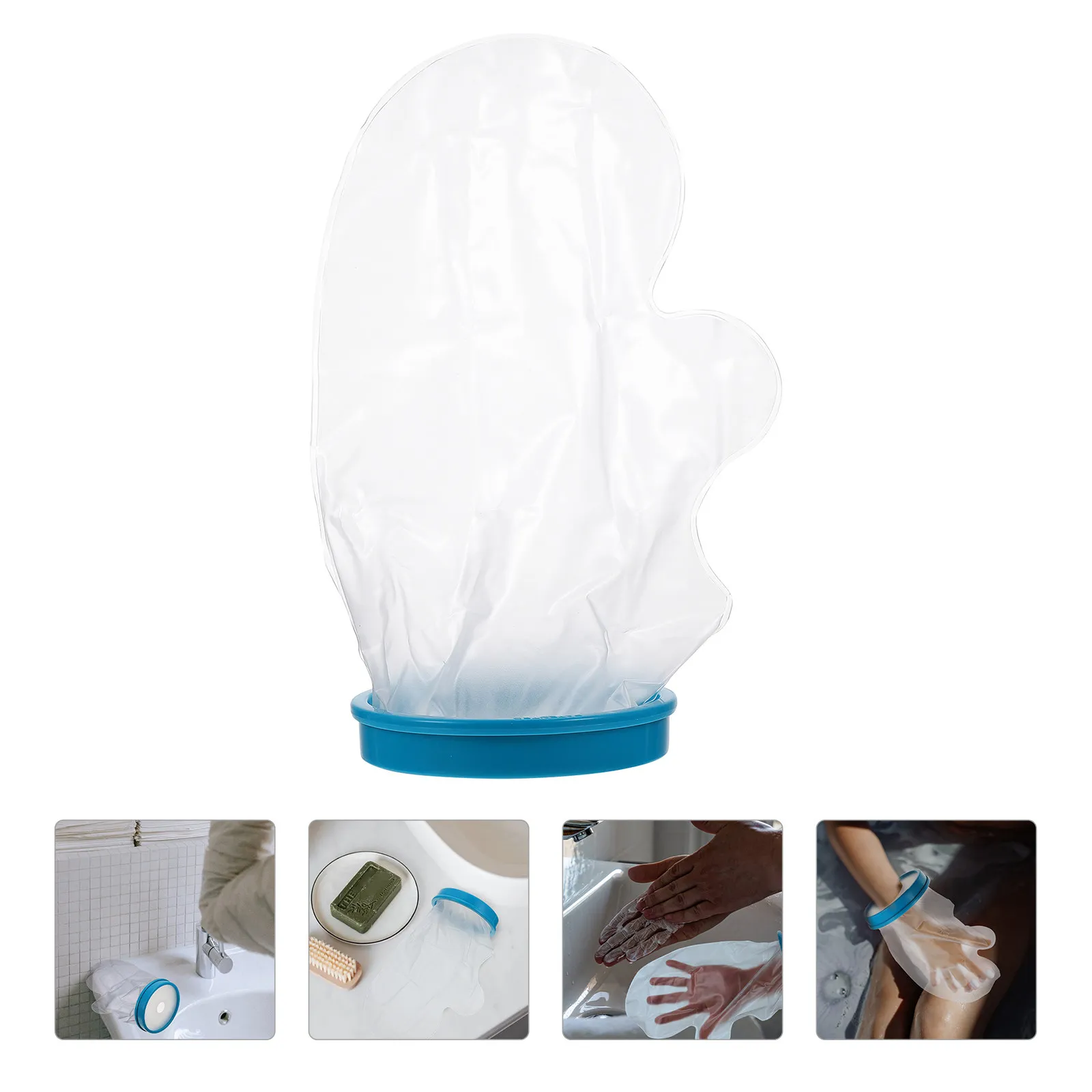 

1Pcs Waterproof Hands Cast Cover for Injured Arms Legs Shower Protection Reusable PVC Protective Sleeve Bag Adult Hospital