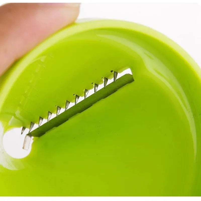 Multifunction Kitchen Tool Vegetable Fruit Spiral Shredder Peeler Manual Potato Carrot Radish Rotating Grater Kitchen Accessory