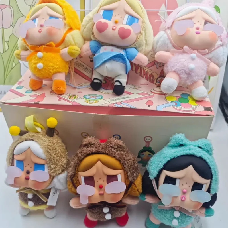 

New 1:1 Cry Baby Face Plush Blind Box Crying Again Series Doll Toy Mystery Bag Animal Bag Pendant Keychains Doll Presents