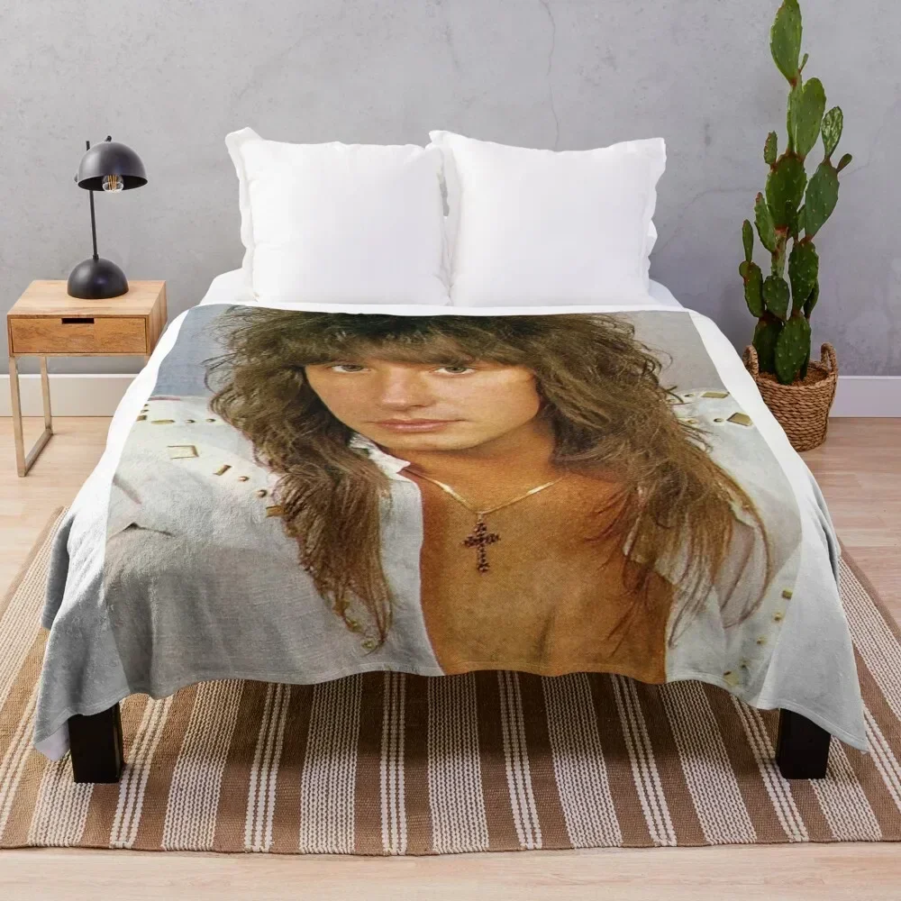 

Richie Sambora Throw Blanket Cozy Light Blanket for Travel Camping Picnic