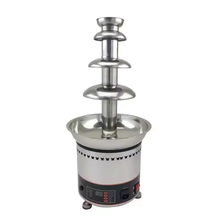 4/5/6/7 Commercial Layers Chocolate Fondue Fountain Machine
