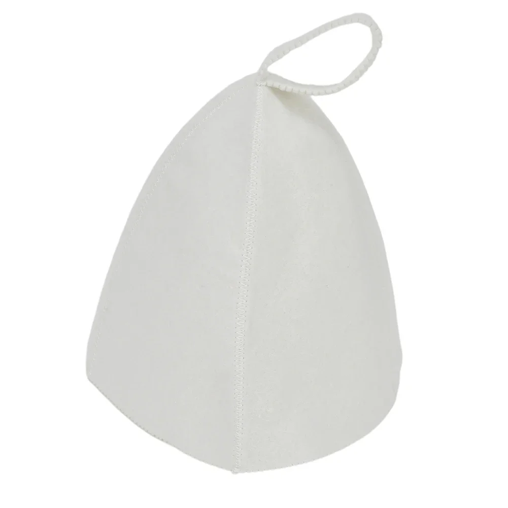 Anti Heat Sauna Hat Thicken Wool Felt Shower Cap Hair Turban Quickly Towel Drying Towel Hats Sauna Bathroom Accessories