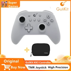 GuliKit KK3 Wireless Controller with TMR  Joysticks & Triggers KingKong 3 NS37 Gamepad for Windows Nintendo Switch Android iOS