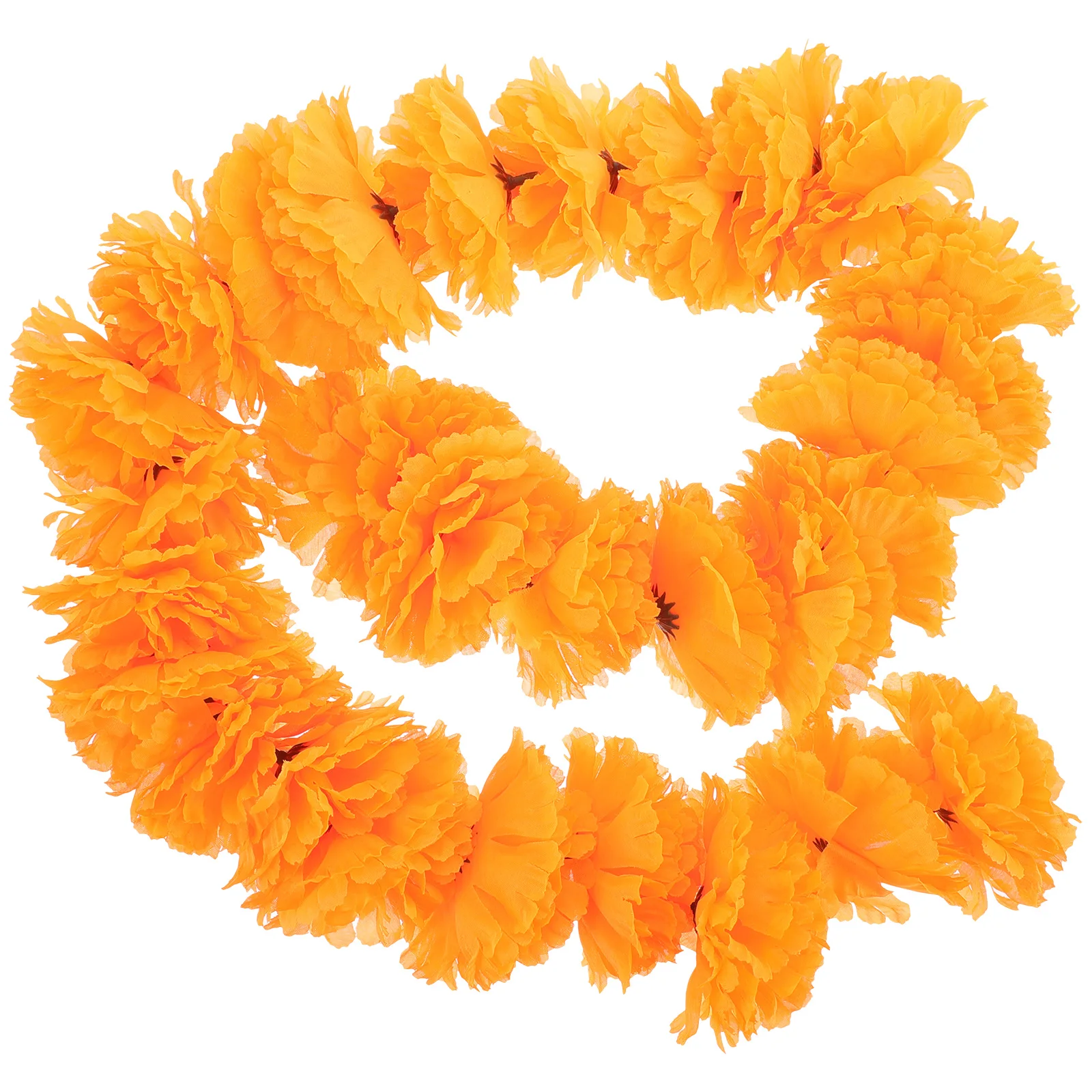 

Faux Marigold Garland 1 String Halloween Party Garland Orange Artificial Flower Halloween Decor Home Wreath Layout Props