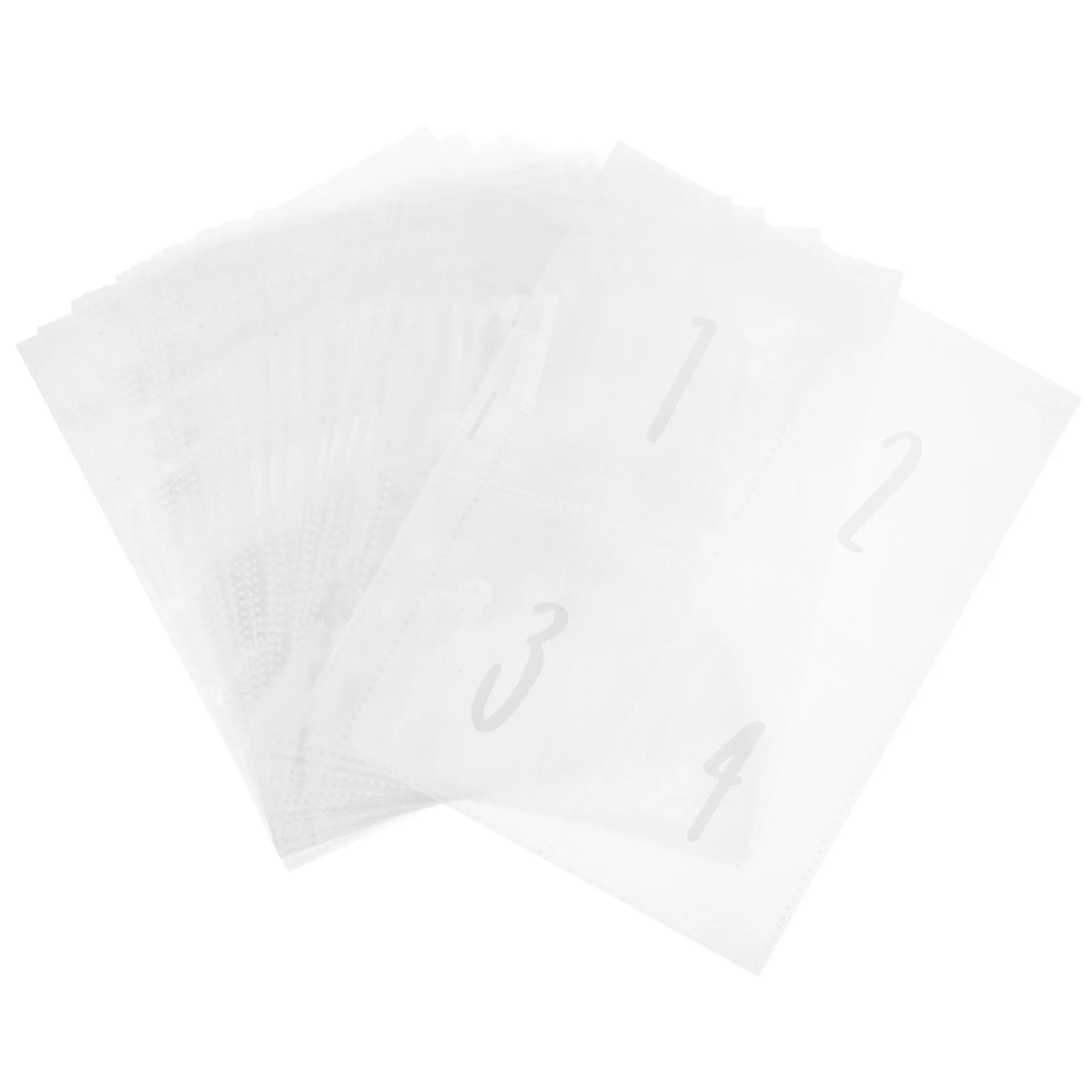 

Portable Budget Inserts For Binder Clear Loose Leaf Pockets Reusable Envelopes Multi-Use Pvc Storage Receipts Cards