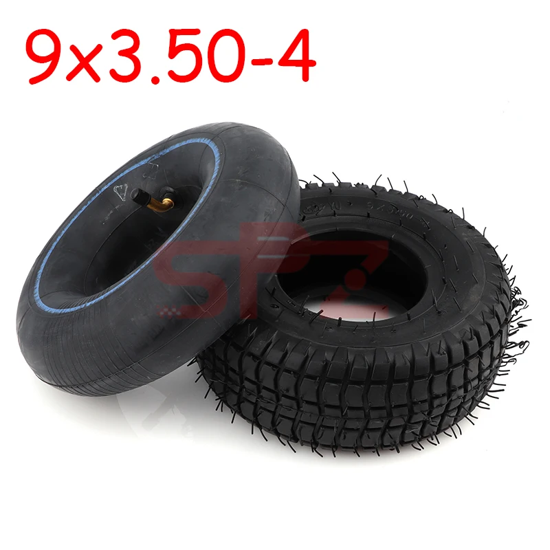 

9 Inch 9x3.50-4 Pneumatic Tire 9x3.5-4 Tyre for Electric Tricycle Elderly Electric Ecooter 9 Inch Tire