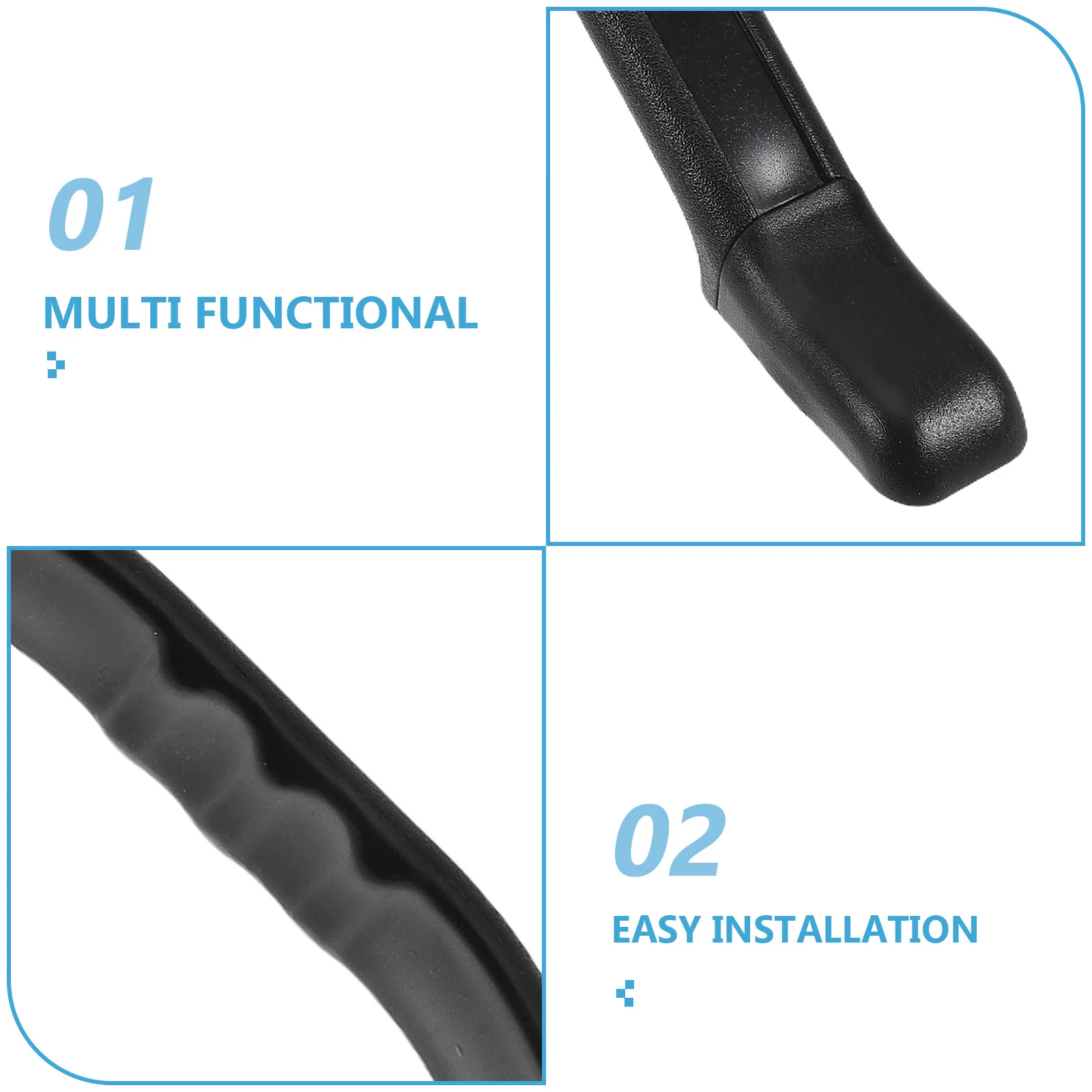 Plastic Grab Handle Entry Door Assist Bar Heavy Duty Rv Trailer Motor Home Sturdy Step Support Railing Handle for Stairs