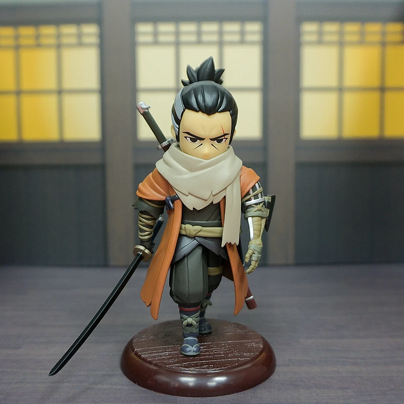 Original Sekiro Shadows Die Twice Garage Kit Wolf Emma Sekiro Anime Action Figure Collectible Model Ornaments Toy Christmas Gift