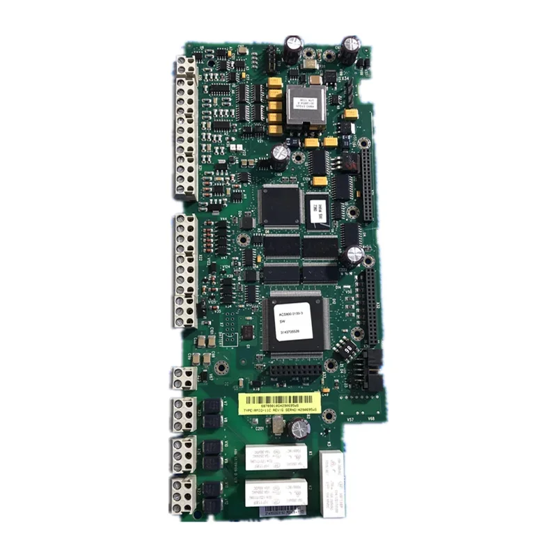 ACS800 Inverter Terminal IO Board Control 15/22/30/45/75/55kw Motherboard RMIO-11C CARD W/ AQCR7170 SOFTWARE FOR ACS800 DRIVE