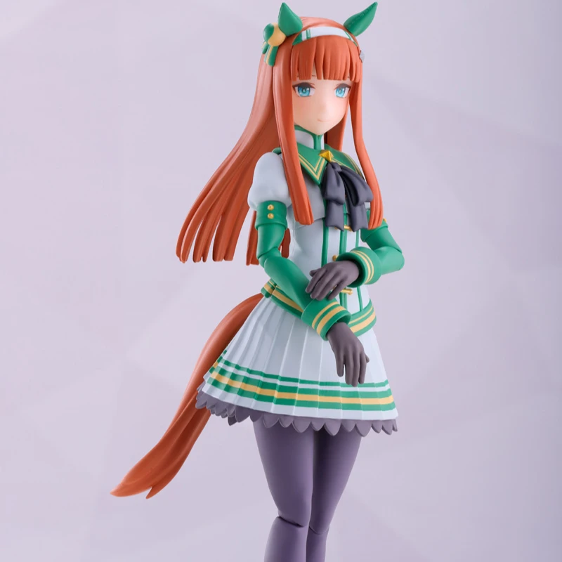 BANDAI Originale SHFiguarts Serie Silenzio Suzuka Anime Action Figure Assemblaggio Desktop Ornamento Modello Giocattoli Modello Da Collezione