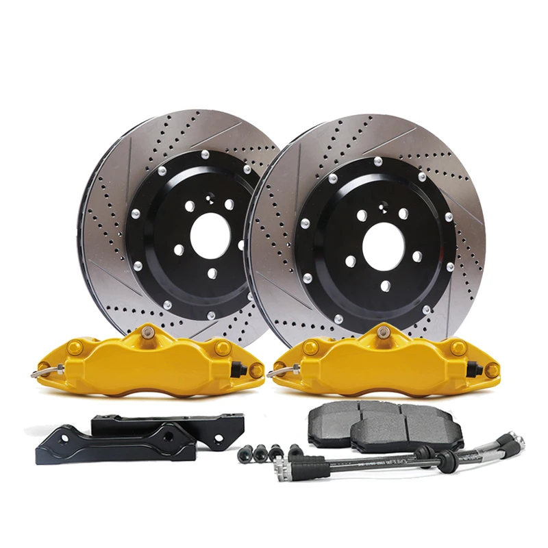 High Performance 9200 Brake Calipers For Ford Focus Mk4 Volkswagen Golf 4 Car Accessories Golf 7 Big Brake Rotor Pad Caliper