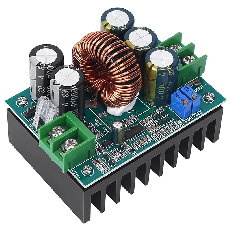 1200W High Power DC To DC Boost Converter, DC 10-36V To 12-80V Boost Module Step-Up Transformer For Electric Vehicles