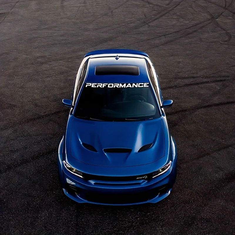 PERFORMANCE Car Stickers Waterproof Vinyl Material Auto Windshield Body Decals Letter Car Decoration Accessories Stickers