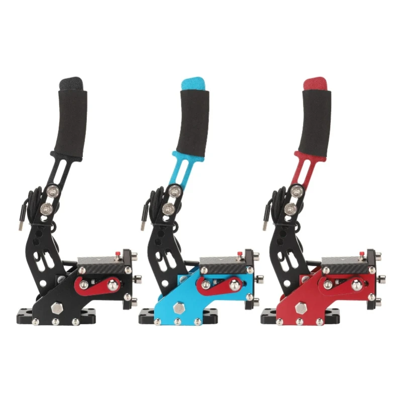 Handbrake 64 Bit Plug and Play 2 in Sim Racing Game Handbrake for G27 G25 G29 T500 T300 for Win 64 Bit USB Handbrake