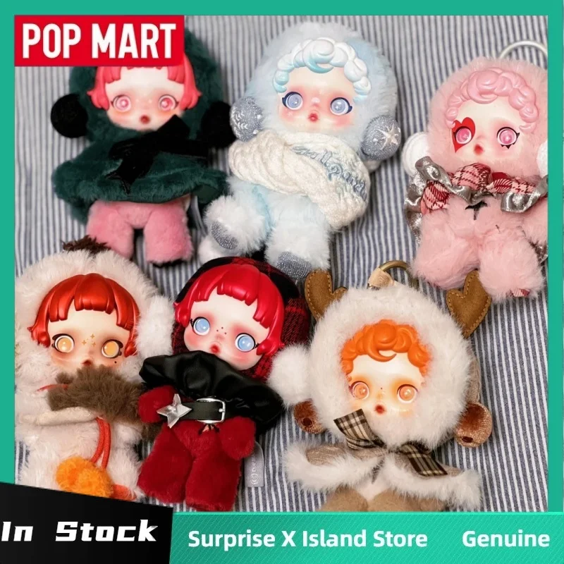 Pop Mart Skullpanda Winter Symphony Series Blind Box Scatola misteriosa Guess Bag Toys Doll Cute Anime Figure Ornamenti per il desktop Regali