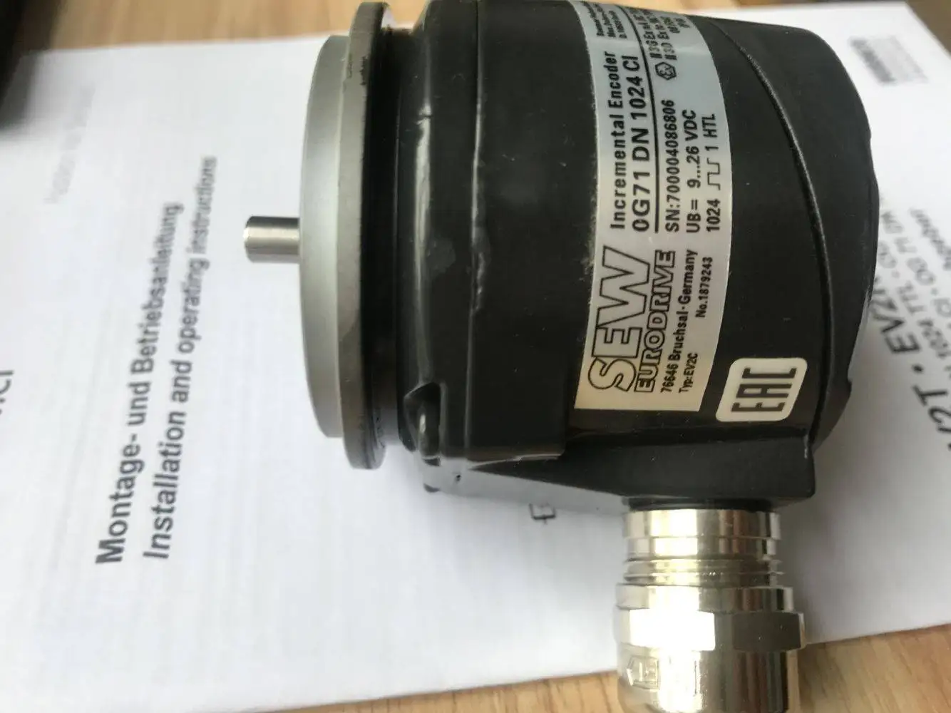 OG71DN1024CI  EV2C German SEW encoder EV1C spot baumer OG71DN1024CI original brand new