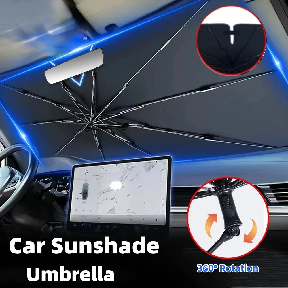 

Car Sunshade Umbrella Upgraded Front Window Sunshade Cover Car Sunshade Cover Car Windshield Protection Auto Accessories