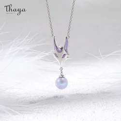 Thaya Unique Fox Design Pendant Women Necklace Elegant Women Chorker Fashion Earrings For Women Crystal Party Fine Jewelry Sets