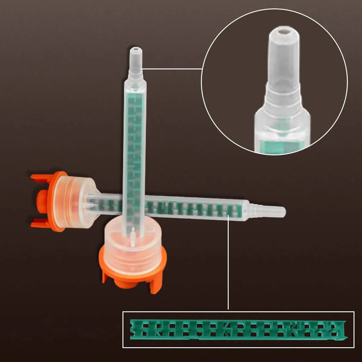 A79I 10 قطع 16 عنصر خلط فوهة تلميح خلاط ثابت 1:10 نسبة المزيج للمواد اللاصقة الايبوكسي