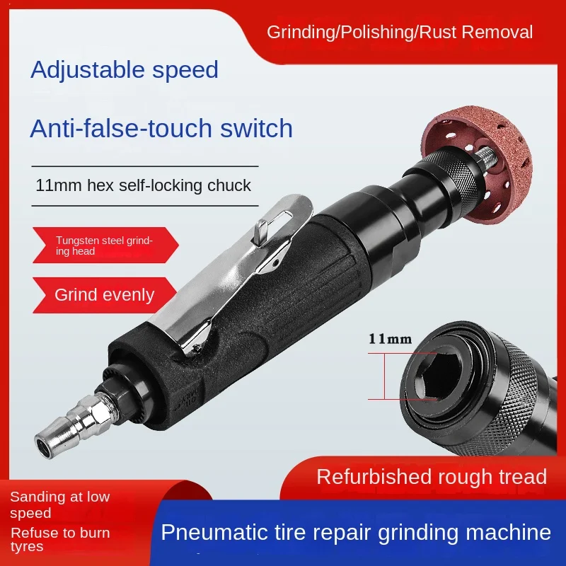 Pneumatic Low-Speed Car Tire Repair Grinding Machine Tire Buffer Tire Repair Dispergator Research