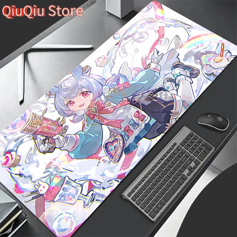 

Новый коврик для мыши, большая скорость XXL, мини Genshin Impact Sigewinne, коврики для компьютерной клавиатуры, настольный коврик, игровые аксессуары, домашний коврик для мыши