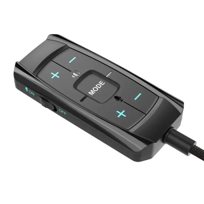 Usb Sound Card Usb3.0 Compatible Plug And Play Flexible Exquisite Adapter Headphone Adapter Black Computer Accessories