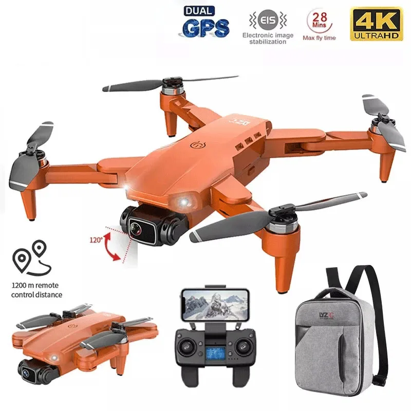 L900 Pro Drone 4K Professional 5G GPS HD Camera Photography Brushless Foldable Quadcopter RC Distance 1.2KM Drones Toys For Kids