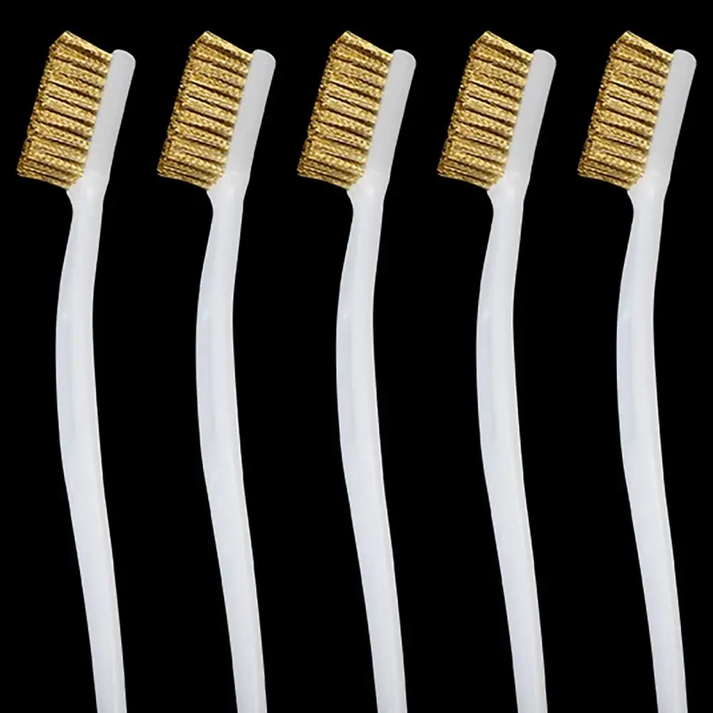 Cobre prático limpeza escova para 3d impressora bocal, poderosa ferramenta auxiliar
