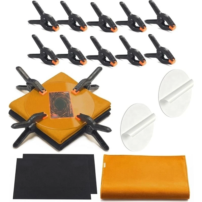 T21C 16Pcs Card Cleaning Kit Trade Flattening Kit Care Repair Kit