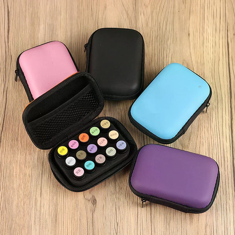 15 Slots 1ML 2ML 3ML Essential Oil Case For Young Living Roller Bottles Storage Bag Holder Portable Perfume Hanging Organizer