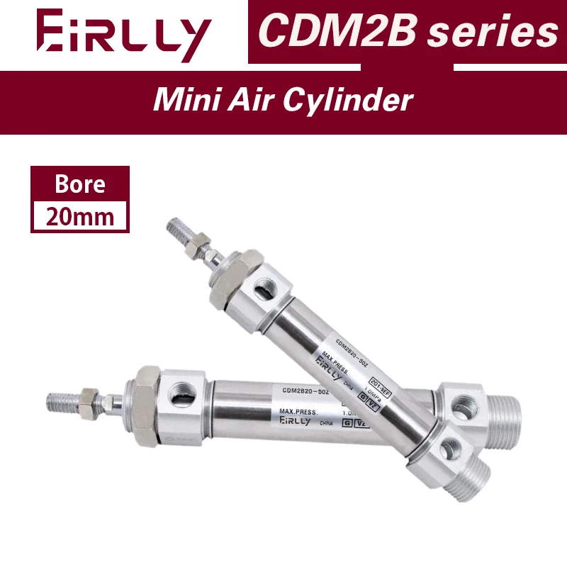 

CDM2B Диаметр цилиндра 20 мм, ход 25-300 мм Тип SMC Встроенный магический мини-воздушный цилиндр подставки, одинарный стержень двойного действия