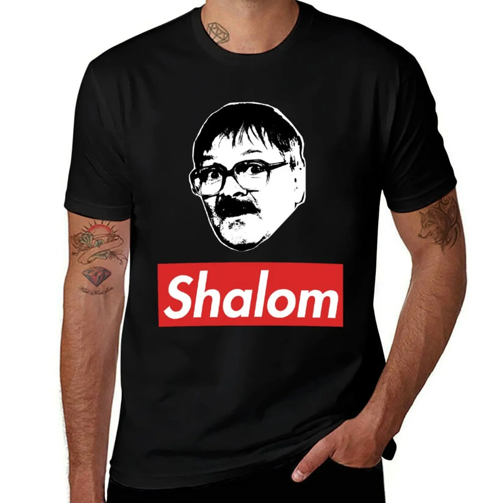 Shalom Jim from Friday Night Dinner Tri-blend T-Shirt sweat essential t shirt mens cotton t shirts