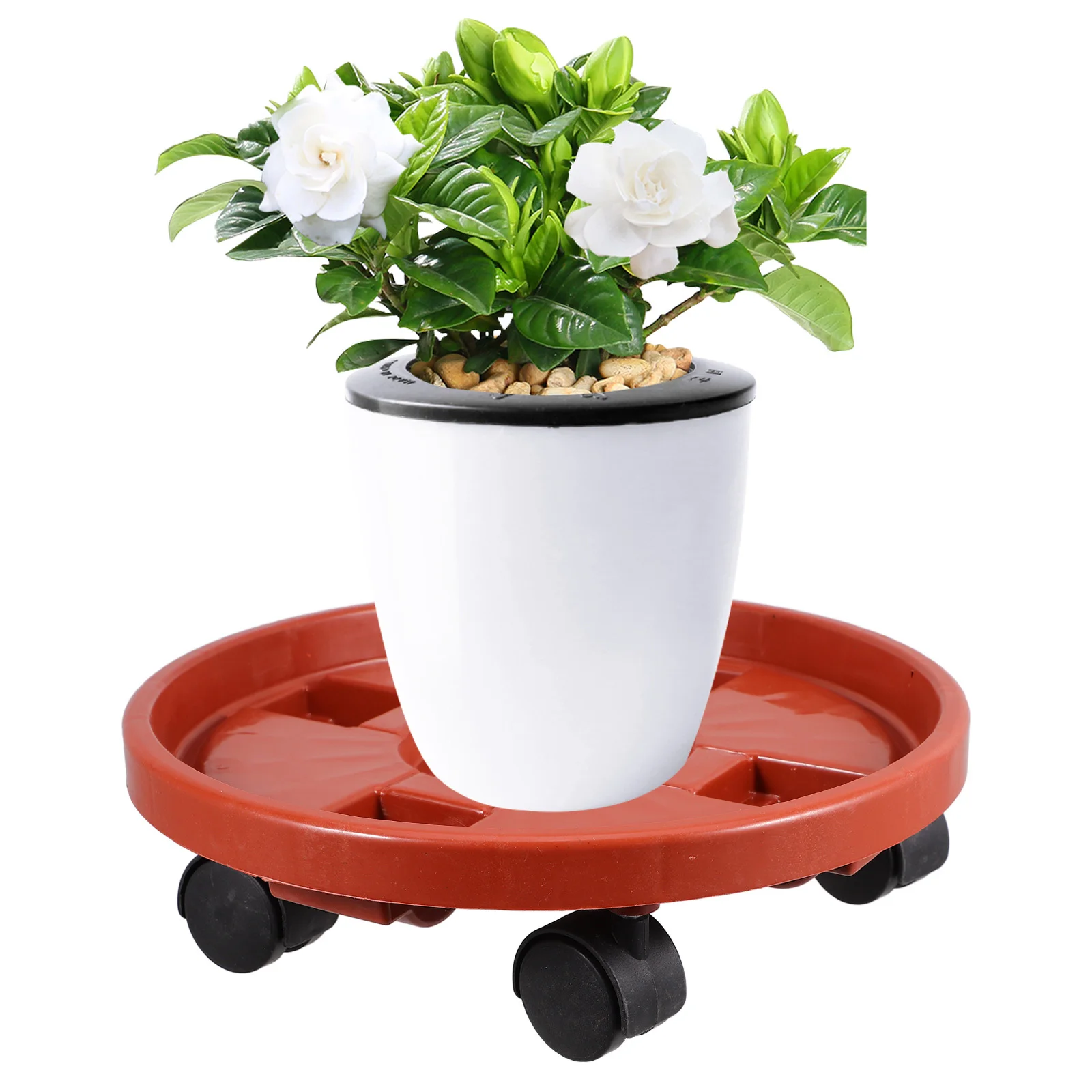 

Поднос для горшков с колесами, сверхмощный водонепроницаемый пластиковый цветочный горшок, прочный горшок для суккулентов, блюдце, коврик для бонсай, садовый инструмент