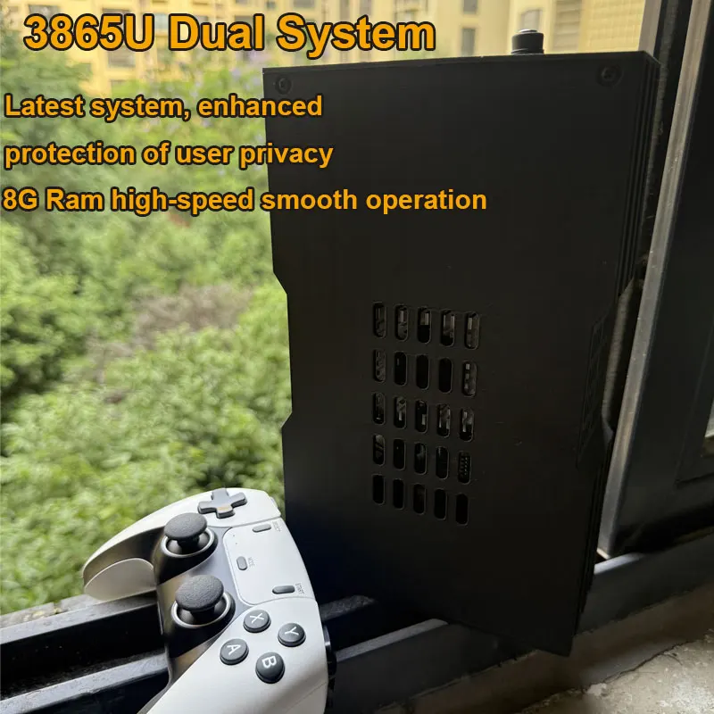 60+ محاكيات وحدة تحكم ألعاب فائقة x King 8G Ram 500G Gaming SSD Batocera 3865U 70000 + ألعاب لجهاز Wii PS2 XBOX PSP Switch N64